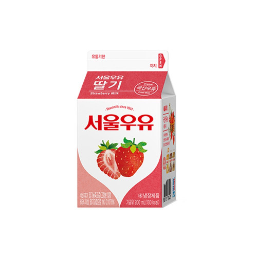 서울)딸기우유300ml