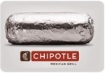 Chipotle gift card 25달러